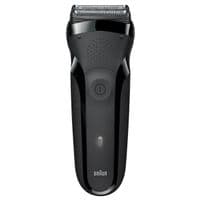 Электробритва Braun Series 3 300BT 5408 чёрно-зелёная