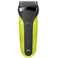 Электробритва Braun Series 3 300s 5408 черный/зеленый