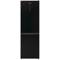 Холодильник з нижн. мороз. камерою Gorenje, 185х60х60см, 2 двері, 204(96)л, А++, NoFrost+ , LED дисплей, Зона св-ті, чорний