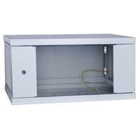 Шафа настінна Ipcom 6U, 600*450, СН-6U-06-04-ДС-1-7035 (Тцб-0008769)