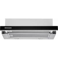 Витяжка кухонна GRANADO Telde 603-700 inox black glass (GCH136371)