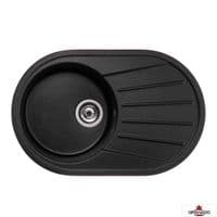 Кухонная мойка GRANADO MURCIA black shine (gr1701)