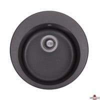Кухонная мойка GRANADO VITORIA black shine (gr0101)