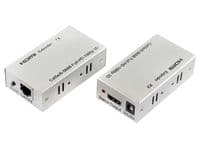 Одноканальный пассивный удлинитель HDMI сигнала по UTP кабелю по одной витой паре, дальность передачи 60 м, 1080Р/3D - cat6e (YT-SCPE HDM-60m1080Р)