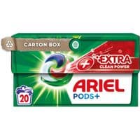 Капсулы для стирки Ariel Pods All-in-1+ Сила экстраочищения 20 шт. (8001090803474)