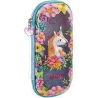 Пенал Cool For School з віконцем 1 відділення з органайзером блакитний (QT-5751-Blue)