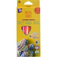 Олівці кольорові Cool For School Pastel Преміум 24 кольори (CF15186)
