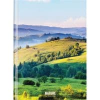 Блокнот Optima Nature of Ukraine: пейзаж А4, твердая обкл. 96 листов, ячейка (O20378-13)