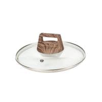 Сковорода литая с крышкой Holmer FP-33520-SWMBML Natural 20 см