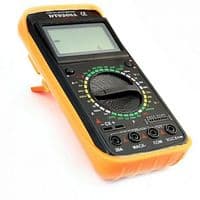 Мультиметр DT9207A Черный/Желтый