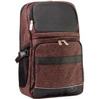 Рюкзак школьный Optima 18.5" Techno мужской 0.7 кг 6-15 л Темно-коричневый (O96915-03)