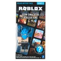 Игровая коллекционная фигурка Roblox Deluxe Mystery Pack Germ Simulator: Blaster King S2