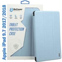Чохол до планшета BeCover Tri Fold Soft TPU Silicone Apple iPad 9.7 2017/2018 A1822/A1823/A1893/A1954 Light Blue (708512)