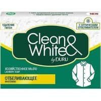 Мыло для стирки Duru Clean&White Хозяйственное отбеливающее 4 x 100 г (8690506521929)