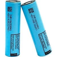 Аккумулятор 18650, 3200 mAh, LG, 1 шт, Li-ion, Cyan (INR18650MH1)