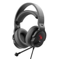 Игровые наушники с микрофоном, LED, USB