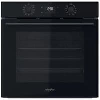 Духова шафа Whirlpool електрична, 71л, A+, дисплей, конвекція, телескопічні напрямні, чорний