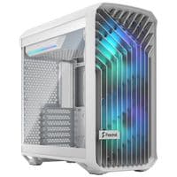 Корпус ATX без БП Torrent Compact RGB белый из общ. стеклом Torrent Compact RGB White TG c