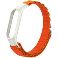 Ремешок к фитнес браслету Armorstandart AlpinaStyle Band для Xiaomi Mi Band 7/6/5/4 Orange (ARM64989)