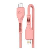 Дата кабеля Type-C to Lightning 1.0m AR88 3A Peach Armorstandart (ARM65289)