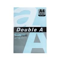 Папір DoubleA А4, 80 г/м2, 100 арк, 5 colors, Rainbow3 Pastel (151308)