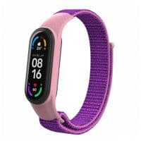 Ремешок для фитнеса браслета Armorstandart нейлоновый для Xiaomi Mi Band 7/6/5/4 Purple (ARM67854)
