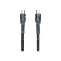Кабель для передачи данных USB-C на USB-C 1,3 м Lotto PD-B89CC Black Proda (PD-B89 (C-C)-BK)