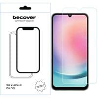 Стекло защитное BeCover Samsung Galaxy A14 4G SM-A145/A14 5G SM-A146 3D Crystal Clear Glass (709260)