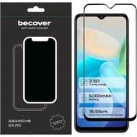 Стекло защитное BeCover Vivo Y02/Y02A Black (709275)