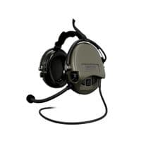 Навушники для стрільби Sordin Supreme MIL CC Neckband Green PVC (76332-06-S)