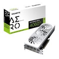 Видеокарта GF RTX 4060 Ti 8GB GDDR6 Aero OC Gigabyte (GV-N406TAERO OC-8GD)