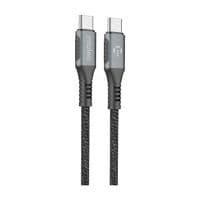 Кабель Intaleo CBGPD100WTT2 USB Type-C-USB Type-C 2м 100W Grey (1283126559570)