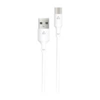 Кабель ACCLAB PwrX USB-USB Type-C 1.2 м 30W White (1283126559532)