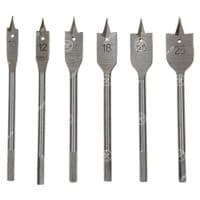 Набор сверл Werk перовых по дереву - 6 шт (63685)