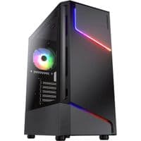 Игровой корпус, 3xUSB, 2*3.5"+2*2.5", 2*120 RGB Fans, стеклянное окно