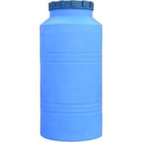 Ємність для води Пласт Бак вертикальна харчова 200 л синя (12429)