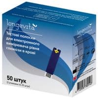 Тест-полоски для глюкометра Longevita 50 шт. (6235306)