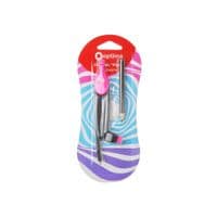 Циркуль Optima для карандаша пластиковый Plazzy розовый (O81481)