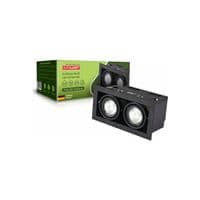 Светильник Eurolamp LED GU10x2 black (LHK2-LED-GU10(black))