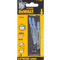 Полотно DeWALT для металу швидкий, L=76, WL=51, 1.8 мм, макс. глибина різу - 6 мм, 3 шт (DT2154)