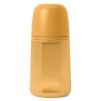 Бутылочка для кормления Suavinex Colour Essence силиконовая, медленный поток, 240 мл, мустард (308069)