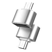 Адаптер XoKo AC-035 USB-USB Type-C Silver 2шт. (XK-AC035-SL2)