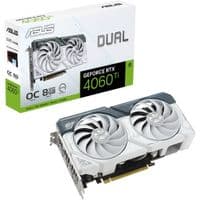 Видеокарта ASUS DUAL-RTX4060TI-O8G-WHITE