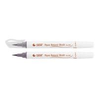 Художній маркер STA пензлик акварельний AQUA NATURAL BRUSH 3700, глибокий сірий (STA3700-71)