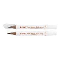 Художній маркер STA пензлик акварельний AQUA NATURAL BRUSH 3700, горіховий (STA3700-49)