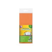 Обкладинки для зошитів Cool For School 10 шт в упаковці, помаранчевий (CF69124-06)