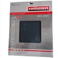 Наждачная бумага HAISSER 230мм x 280мм, зерно 3000, 10шт в уп. (122271)