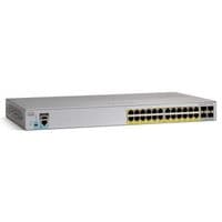 Комутатор Cisco Catalyst 2960L 24 port GigE PoE+, 4x10G SFP+, Lan Lite