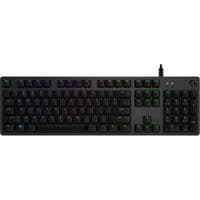 Механічна ігрова клавіатура LOGITECH G512 CARBON LIGHTSYNC RGB з перемикачами GX Blue-CARBON-US INT'L-USB-IN