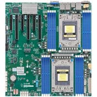 Серверна материнська плата Supermicro MBD-H12DSi-NT6-O, два процесори серії AMD EPYC 7003/7002, 10 SATA3, 2 SATADOM, 4 NVMe, два порти LAN 10GBase-T, 1 виділений порт LAN IPMI, графіка ASPEED AST2600 BMC, 8x4 Вентилятори та контроль швидкості з ШІМ